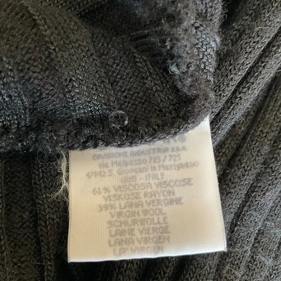 Iceberg Ribbed Knit Cardigan Made in Italy - Picture 5 of 6